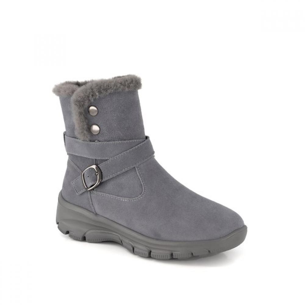 Tandy Women S Fur bootS G22407 Gray 250
