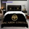 Bat Symbol Background Bedding (1 * duvet cover + 2 * pillowcase, without core) 2D Flat Duvet cover and pillowcase Soft and comfortable Bedding set