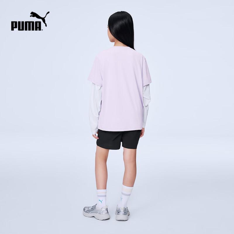 PUMA 2026 Spring Collection Girls' Short Sleeve Set