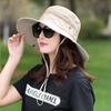 Chapeau Pare-soleil Version Coréenne Femme Alpinisme Chapeau de Pêcheur Chapeau de Soleil de Plage