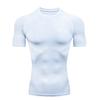 Dragon  Men's Sports T-shirt Training Fitness Compression Workout T-Shirt Rashguard Tops Short Sleeve T-Shirt for Men
