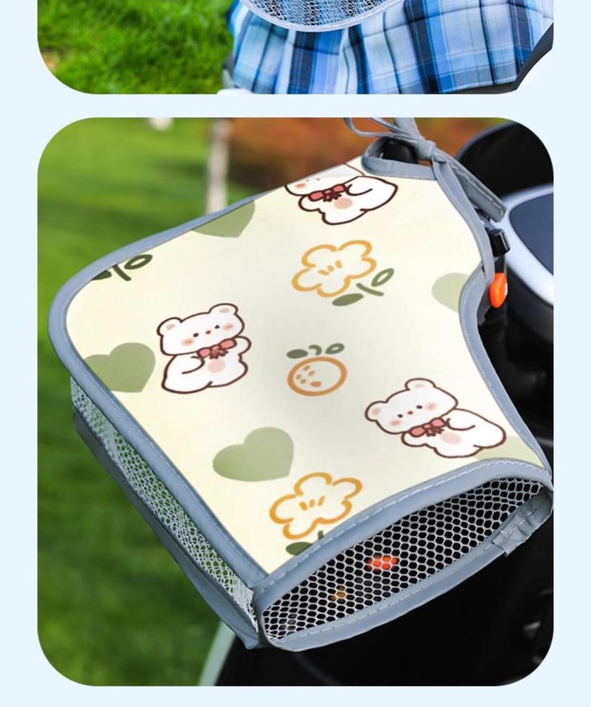 Letní elektrické auto a motocykl řídítka sluneční clona rukavice - Vodotěsné a větruodolné