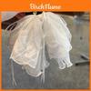 Butterfly Hair Clip With Lace For Women Spring 2025 Handmade Fashion Accessory