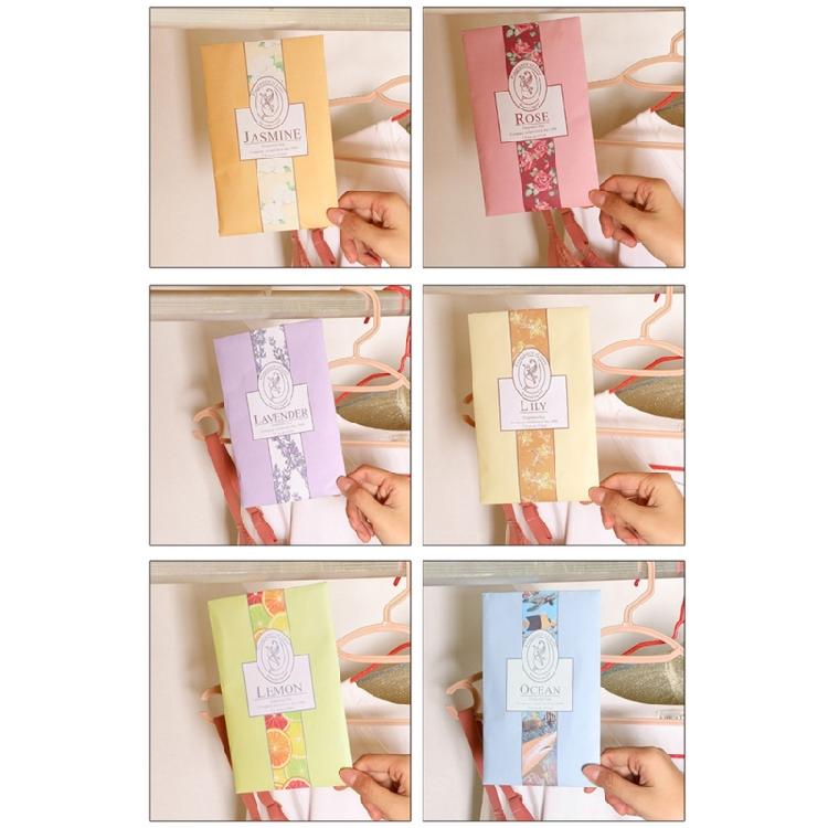 6pcs Air Freshener for Home Natural Scented Bag Hanging Fragrances Sachets Home