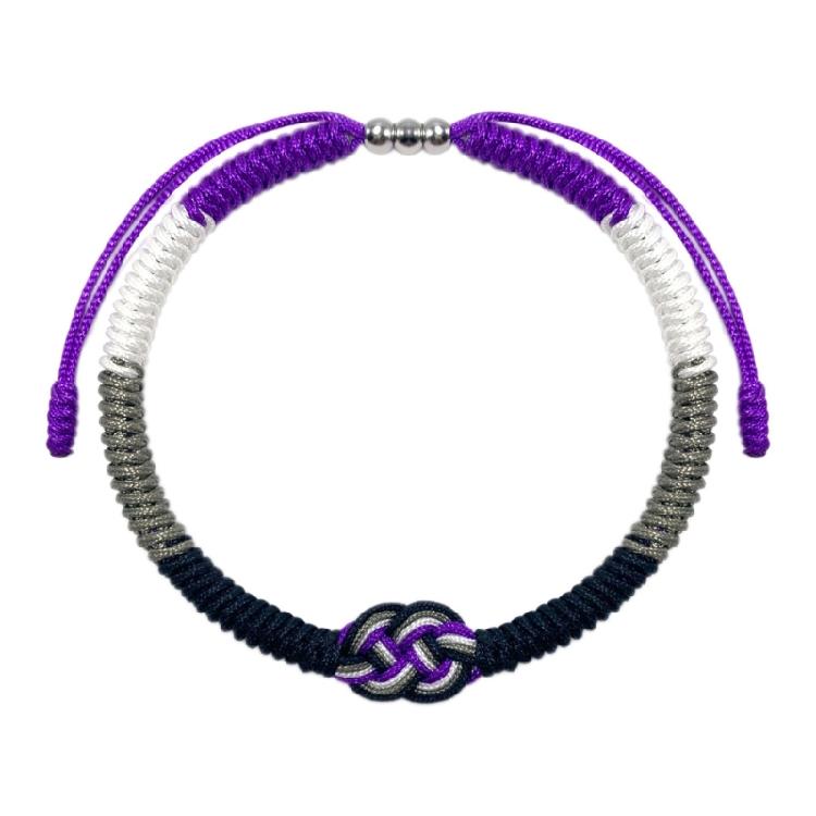 Adjustable Unique Bracelet Cotton Sturdy Hand Rope Handmade Accessory Craft Supplies for Daily Use and Outdoor Wear