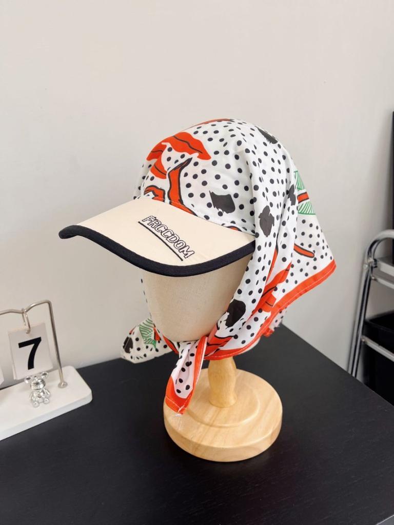 Cappello Foulard Cartoon Con Protezione Solare Per L'Estate Usura Casual