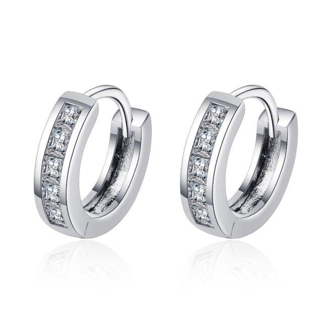 

Новые женские серьги из стерлингового серебра 925 пробы с шестью когтями и цирконием, модные микро-инкрустированные, пара сережек-гвоздиков, подарок на фестиваль