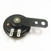 12V Super Loud Motorcycle and Car Snail Horn - High/Low Tone, Waterproof, Electric Vehicle Compatible