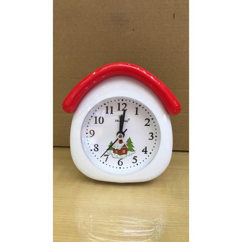 

Модный Подарочный Дом Гриб Будильник Бутик Милый Мультяшный Супер Тихий Маленький Часы