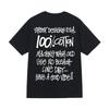 Grenzüberschreitende europäische und amerikanische Trendmarken, eine Vielzahl bedruckter Herren- und Damen-Kurzarm-T-Shirts, 220 Gramm lockere Streetwear-T-Shirts