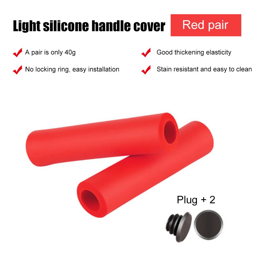 1 pár držadel horských kol Potah řídítek Protiskluzové tlumení nárazů Rukojeti řidítek kola Cyklistické příslušenství Bmx MTB manžety