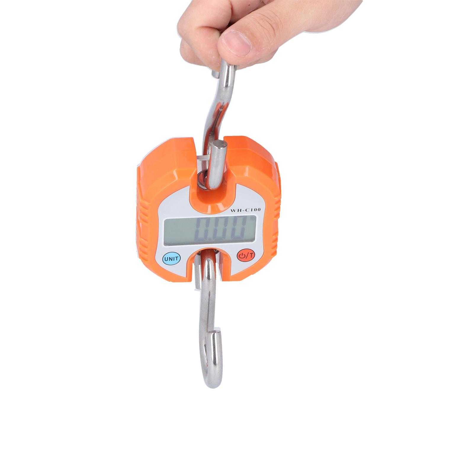 

Crane Scale Weighing Hook ing Tool with Double Accuracy Display 150kg C100