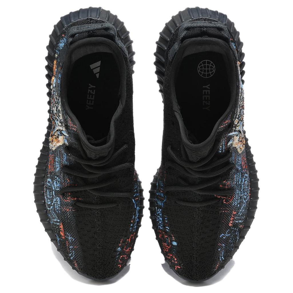 Adidas Originals Yeezy Boost 350 V2 Textile, TPU Cushioning Breathable Low top Casual Shoes Unisex Black HQ4540(Team54-)