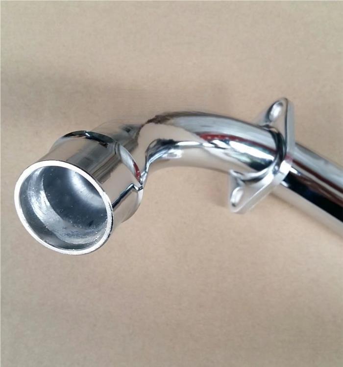 CG125/WY125 Retro Front Exhaust Pipe with Accessories