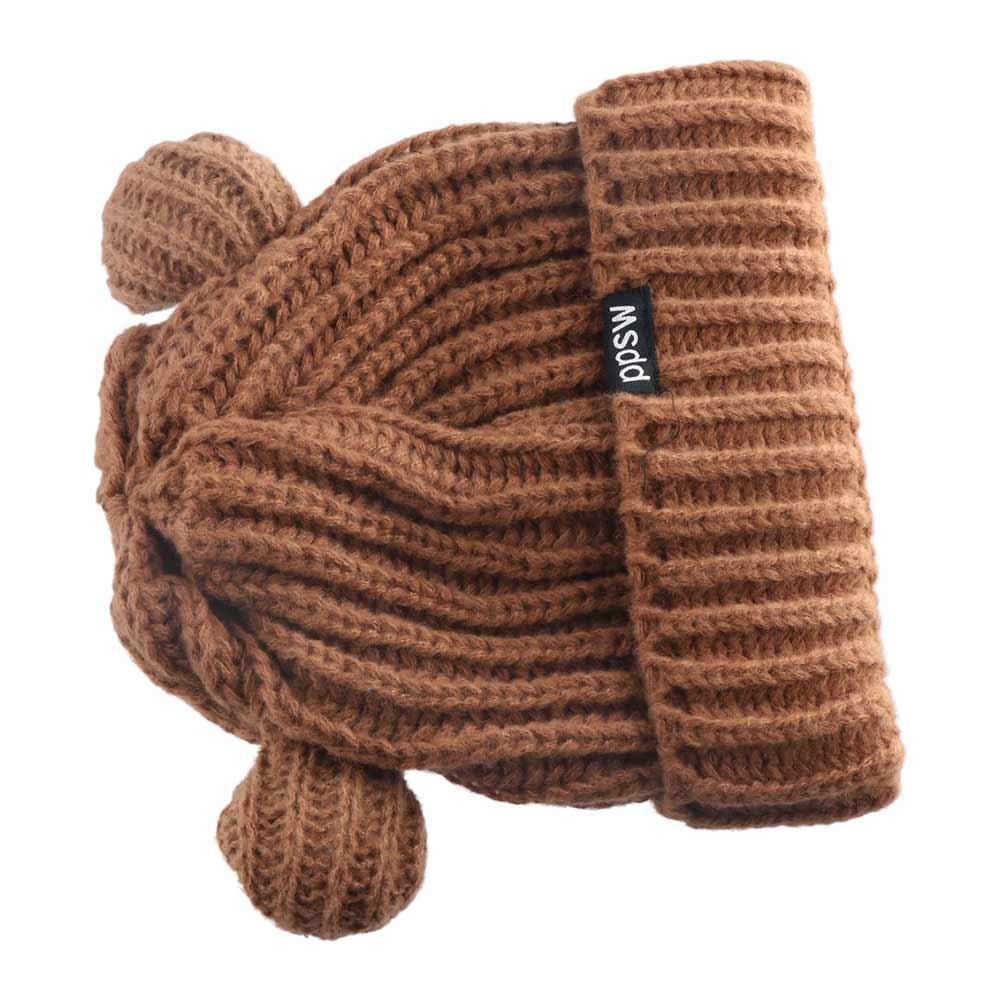 Căciulă de craniu Urechi de pisică Beanie Beanie Pălărie Urechi de urs Pălărie tricotată Timp liber Iarnă/Toamnă