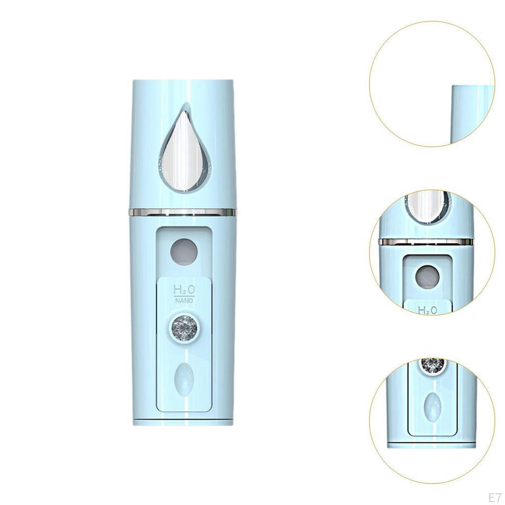 Handheld Face Steamer Nano Facial Mister for Eyelash Extensions Skincare