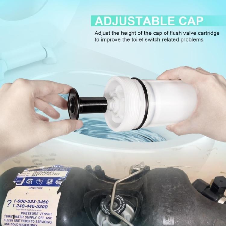 Pressure Assist Tank Flushmate Cartridge C-100500-K Plastic Flush Valves Cartridge Replacement For Toilet Maintenance