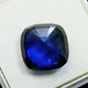 10.20 Ct Natural Blue Sapphire Square Cushion Cut Loose Gemstone CERTIFIED A-308