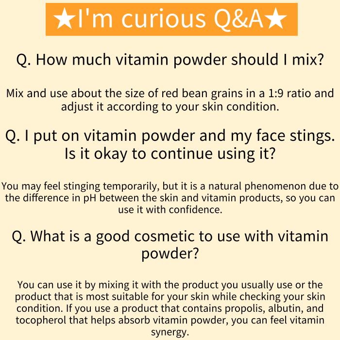 Vitamin C 100% Blending Powder 10g [TIAM]