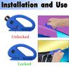 2Pcs Car Vinyl Wrap Knife Safety Cutter Carbon Fiber Vinyl Wrap Film Cutting Tool Wrapping Paper Cutter for Car Sticker