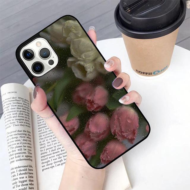 Tulips Flower Phone Case For Apple iPhone 17 Air Pro Max Plus Coque For iPhone 17 Air 14 15 16 13 12 Max Cover