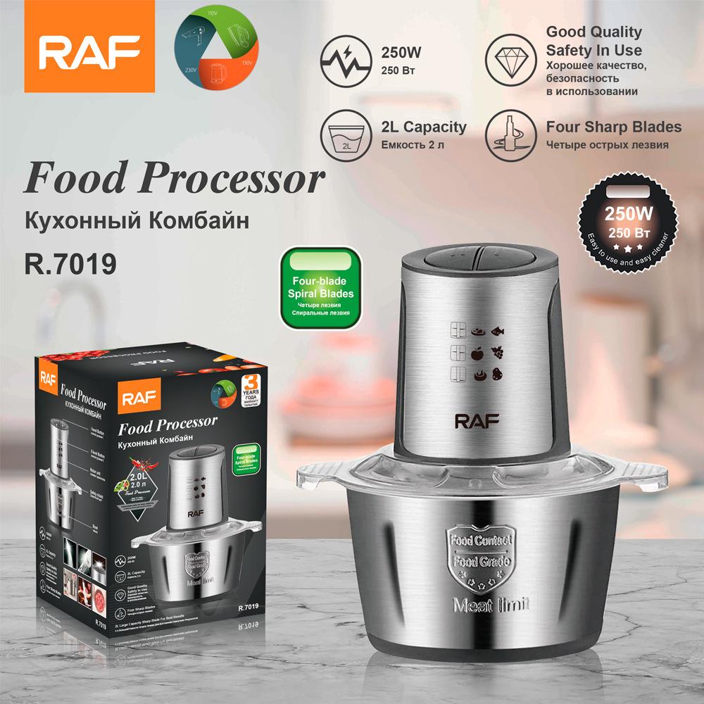 

RAF 2L Multi-Functional Stainless Steel Meat Grinder & Baby Food Processor