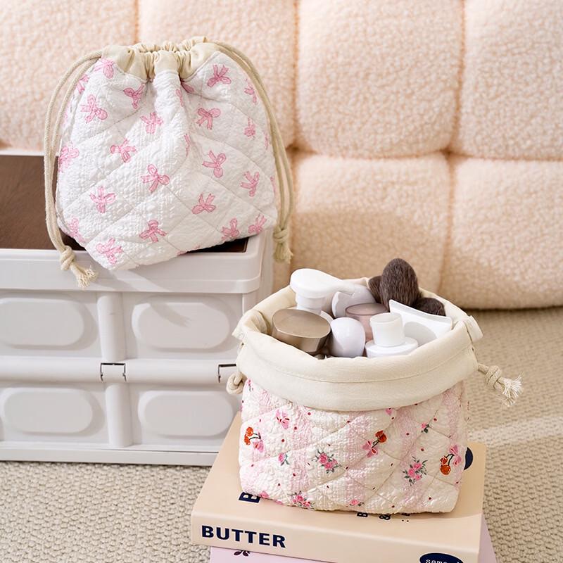 MDNGMDNG Drawstring Cosmetic Travel Bag