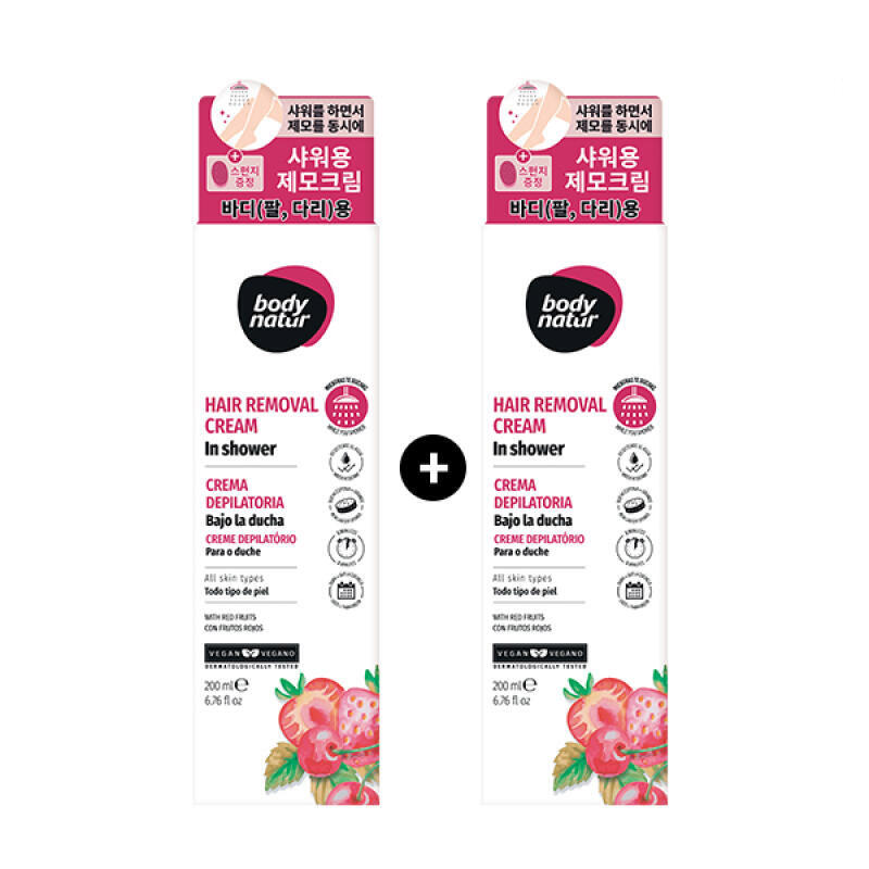 

In-Shower All Skin Red Fruit Hair Removal Cream 2 pcs