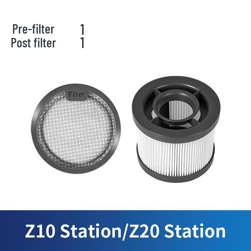 Dreame Z-serien Dammsugartillbehör: Rullborste & Filter för Z20/Z30/Z40/Z50/Z10 Station