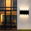 Double Head LED Exterior Wall Light for Outdoor Use - Waterproof and Super Bright for Villa, Courtyard, Corridor, or Aisle.