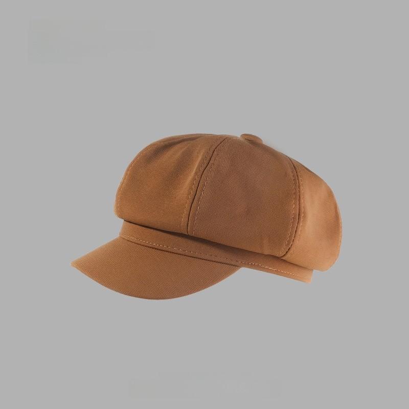 Cotton Newsboy Cap For Women Spring Autumn Sun Protection Casual Fashion Accessory