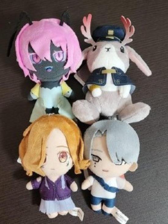 MILGRAM Deformed Plushie Second Trial Another Costume ver. 4-piece set