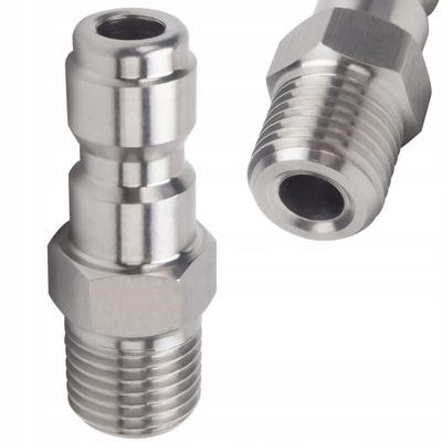 Adapter Quick Coupling G1/4-L12 – External Thread 1/4" (12mm) | Stainless Steel | For Washers, Foamers, Lances