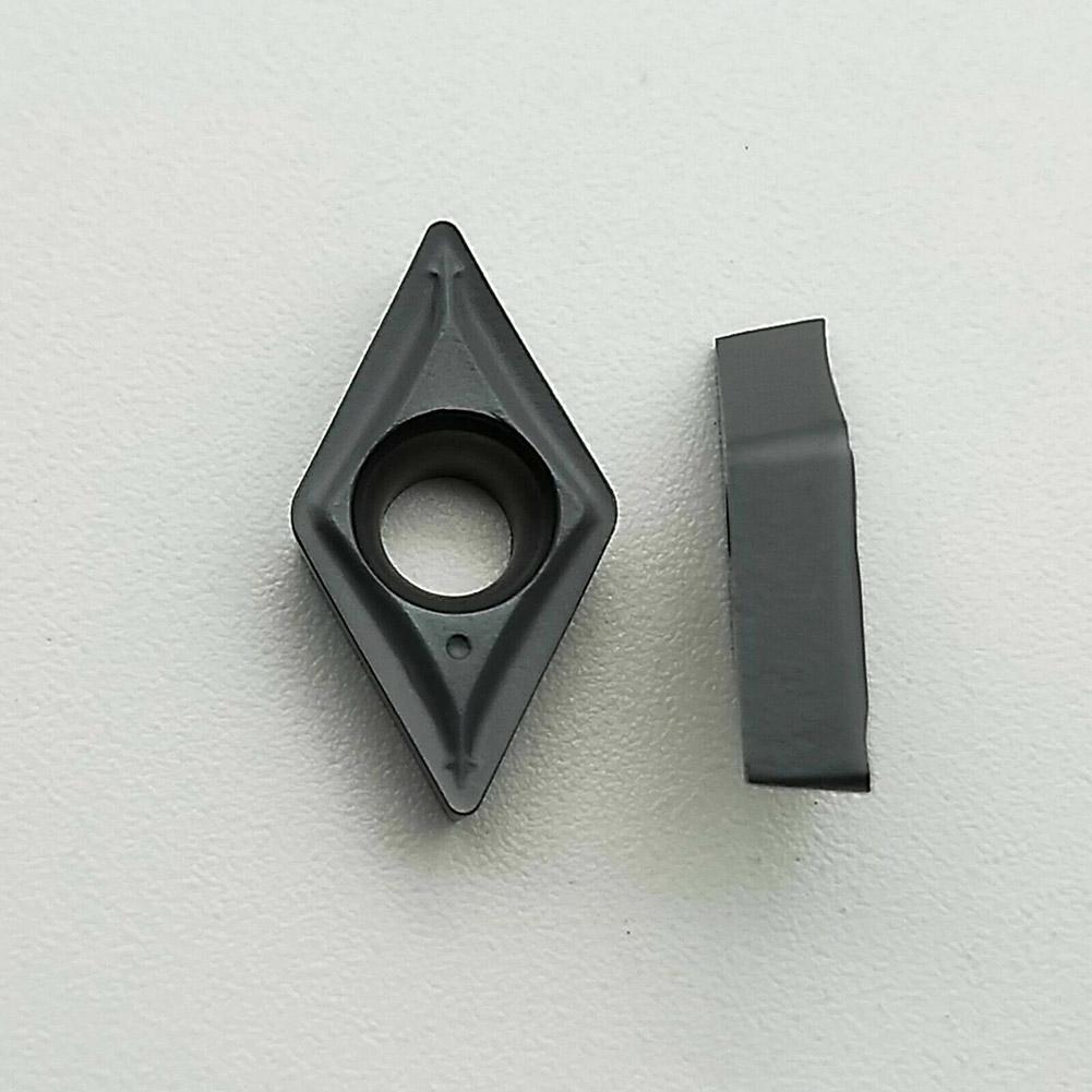 10pcs DCMT070204-SM DCMT 2-1 SM Indexable Inserts For CNC Lathe Inner Hole Turning High Grip Stable Performance DCMT07