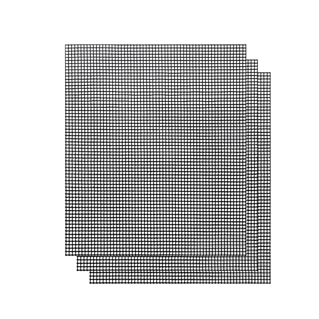 Heat-resistant silicone baking pan mat Hollow gr-id grilling mat BBQ mesh