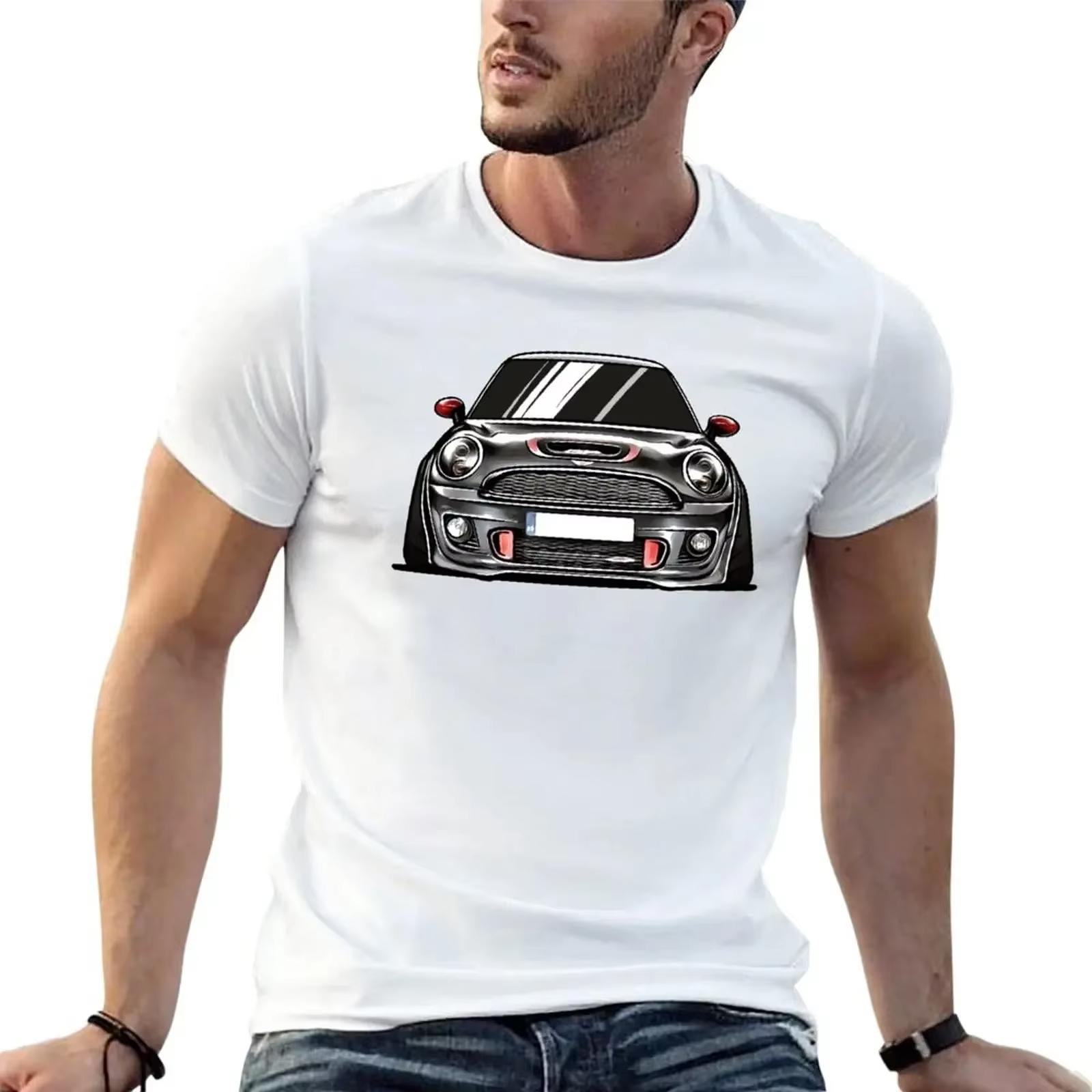 

The New Toonart 2012 Mini John Cooper S Works Gp Art Printed T-shirt Casual Hip Hop Short Sleeve Top for Men and Women 4XL