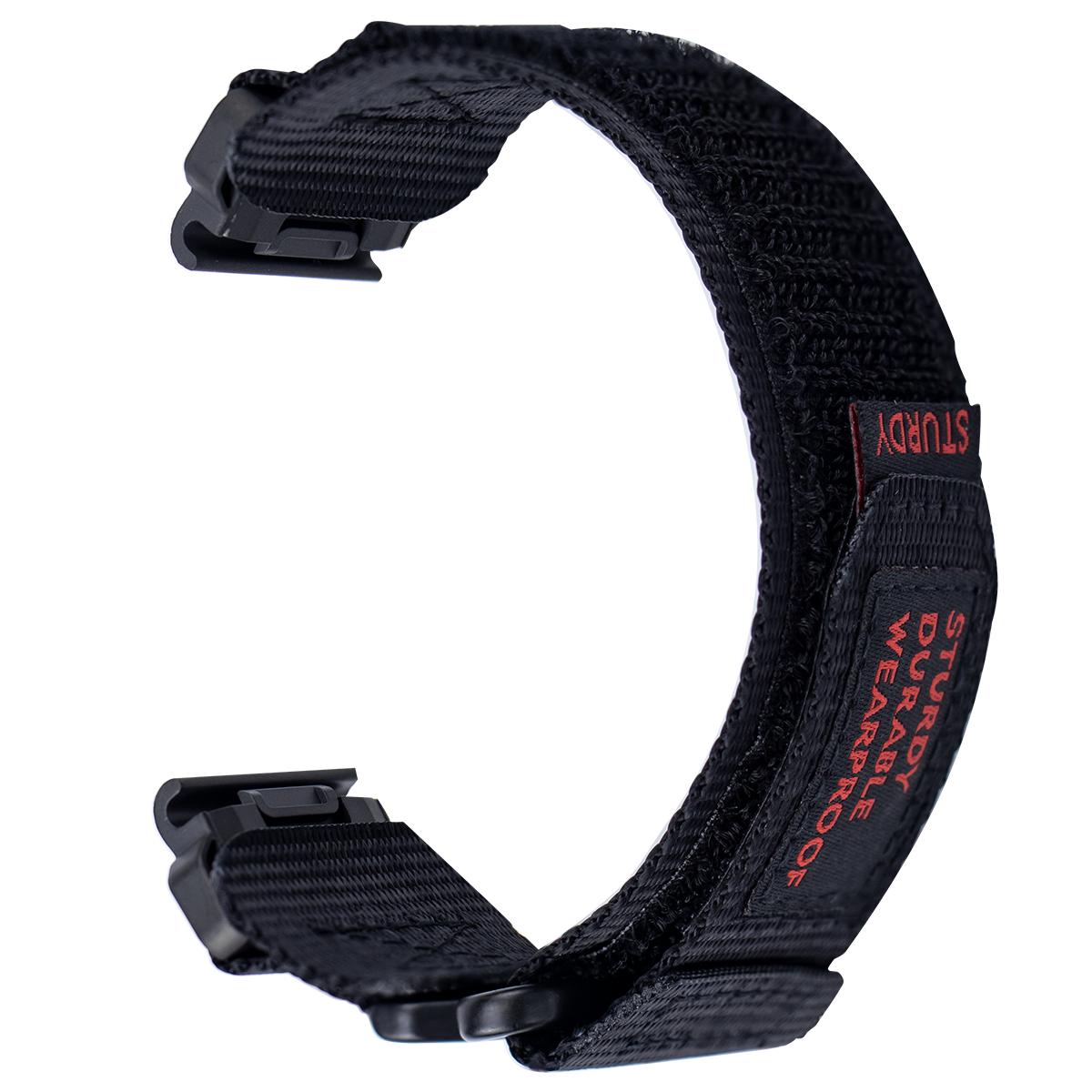 

22/26mm Nylon Strap For Garmin Fenix 8 51mm 47mm 5 5X Plus 7X 6 6X Pro 3 HR Sport Quick Fit Forerunner 945 Replacement Loop Band Fenix 5x 6x Pro 7x
