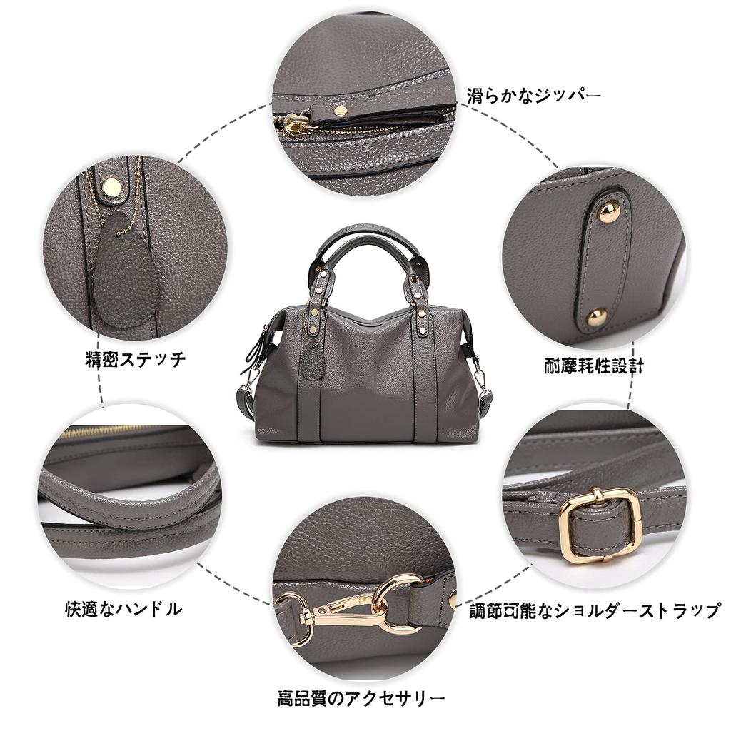 Mini Boston Shoulder Crossbody Tote Large Will Not Lose Its Date [PORRASSO] Bag, Women's Handbag, Bag, 2-way, Stylish, Bag, Bag, Formal, Capacity,