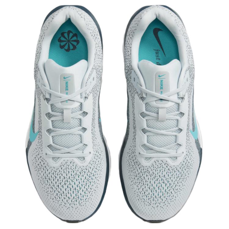 Nike Air Winflo 11 Extra Wide Pure Platinum Dusty Cactus Men Sneakers Grey Armory-Navy Photon-Dust FQ8937-004