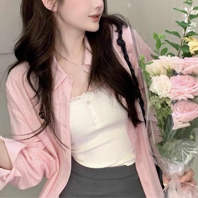 Lace Tank Top Women Cropped Cute Camis Sexy White Crop Tops Female Korean Sleeveless Black Vest Summer 2026 Coquette Y2k Clothes