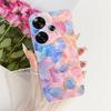 For Xiaomi Turbo 3 / Note 13 Turbo / Poco F6 Phone Case Bow Pattern Colorful Butterfly Flower Cover Soft Clear Silicone Casing