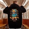 Amerikanischer Streetstyle Teddybär-Print Herren-Hoodie, Partner-Hoodie, lockeres und weiches Fleece-Oberteil, lässige Sportbekleidung für draußen