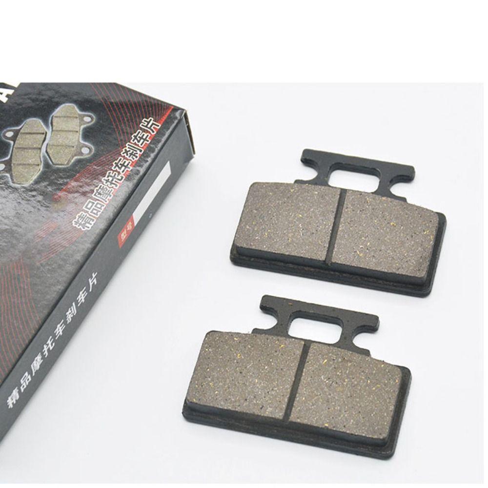 Half Metal Front Rear Pads Low Noise Brake Friction Pads  Electric Bike Accessories