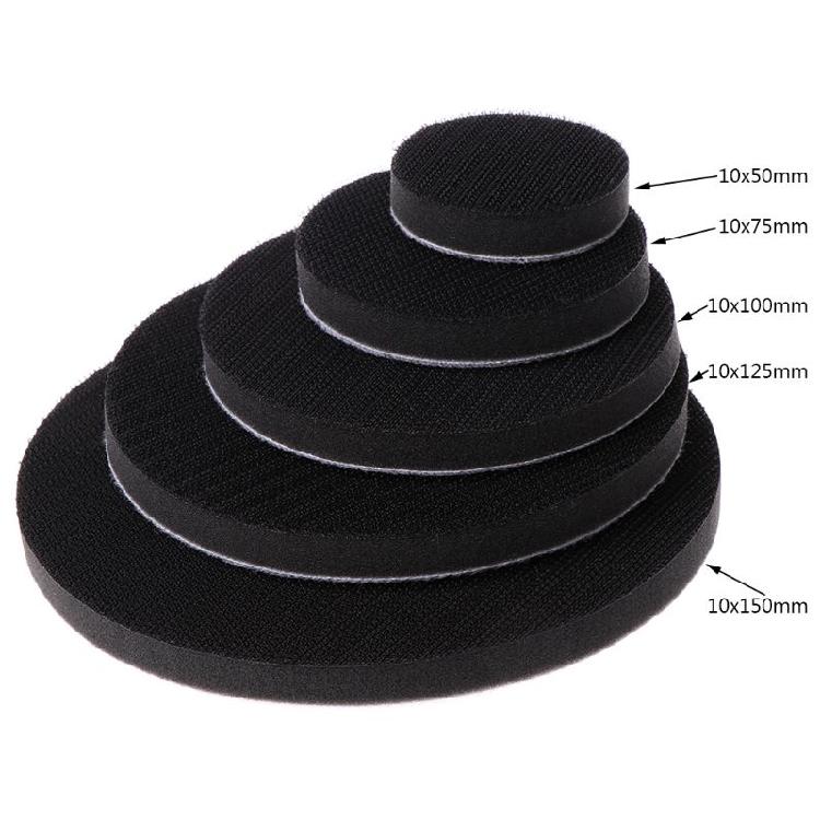 Soft Density Interface Pads Hook & Loop 6" Sponge Cushion Buffer Backing Pad