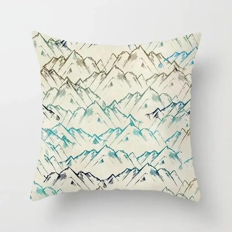 Home decoration boho pillowcase bedroom living room sofa cushion cover 45x45cm peach skin pillowcase