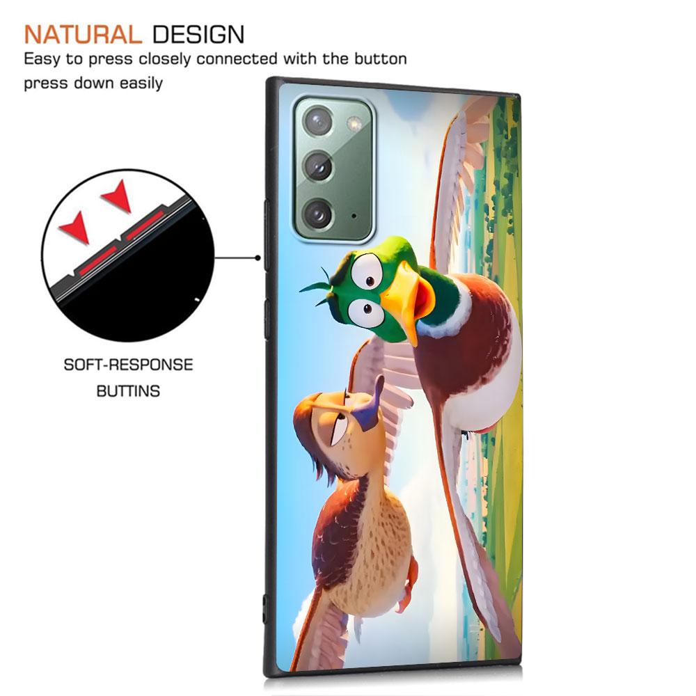 MIGRATION Cartoon Case for Samsung Galaxy Note 20 Ultra 8 10 Lite 9 TPU Phone Cover Note 10 Plus Black Soft Shell Funda Capa