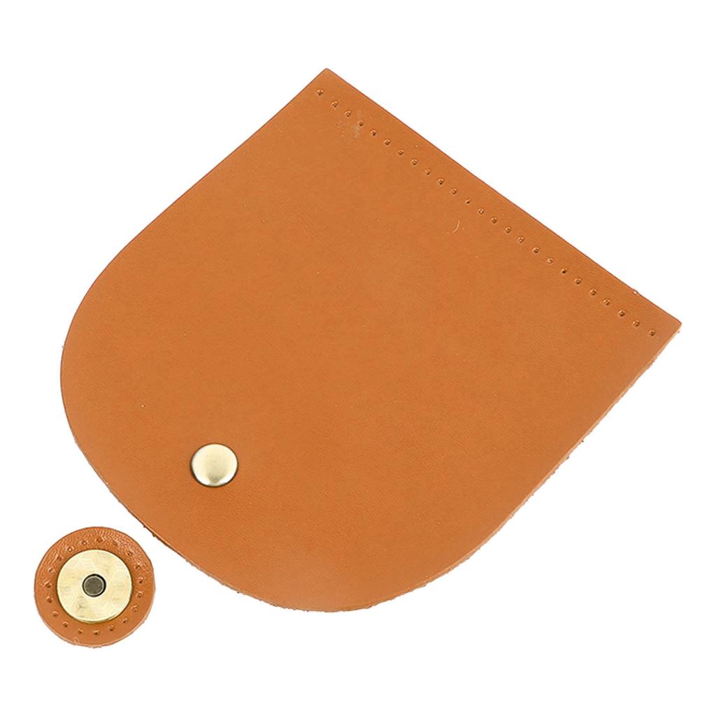 Shoulder Bag Flap Cover Microfiber Leather DIY Hand Sewn Magnetic Snap Flap Cover Replacement for