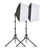 Studio Softbox Light Kit 3000K 7500K Video Light 85W Light Bulb Photography Light Kit with Stand