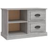 Szafka Pod Tv, Szary Dąb Sonoma, 73X35,5X47,5