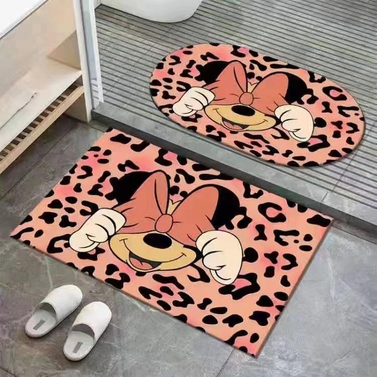 Bathroom Non-slip Soft Diatom Mud Absorbent Quick Drying Floor Mat Household Bedroom Kitchen Door Mat Entry Door Door Mat